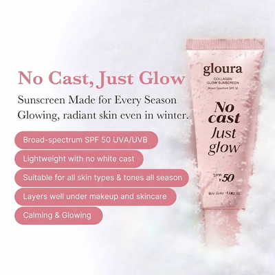 No Cast Just Glow Collagen SPF 50 Sunscreen