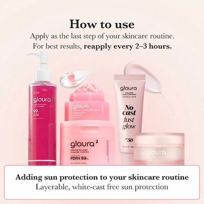 No Cast Just Glow Collagen SPF 50 Sunscreen