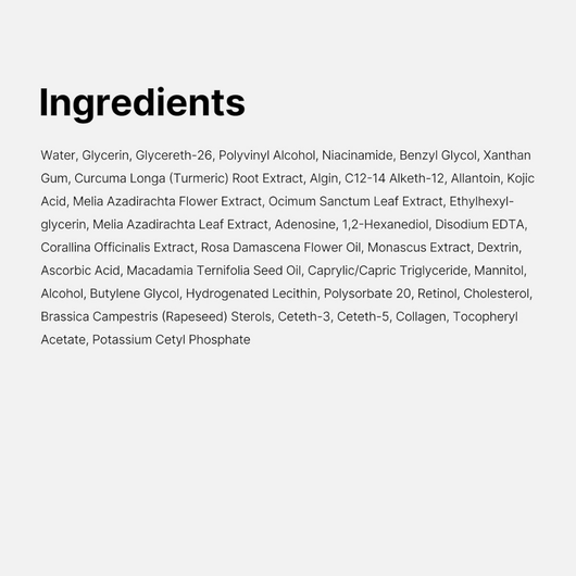 Kojic Acid Turmeric Night Wrapping Mask