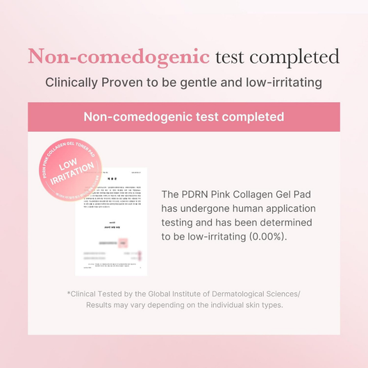 PDRN Pink Collagen Toning Gel Toner Pad