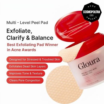 Red Succinic Acid Peeling Toner Pad