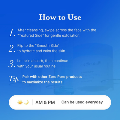 Zero Pore Toner Pads