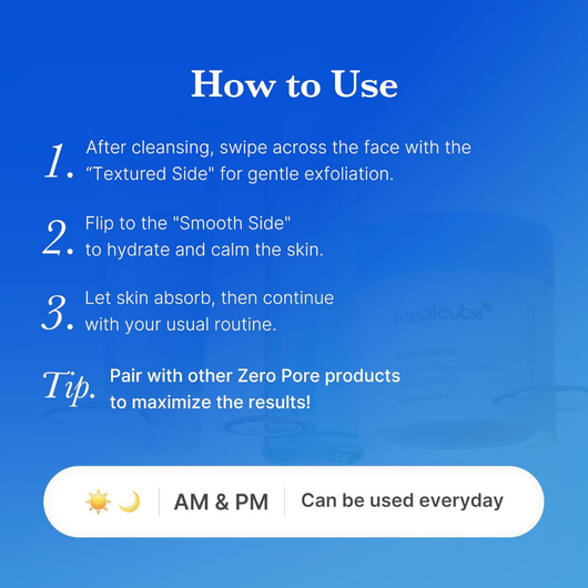 Zero Pore Toner Pads
