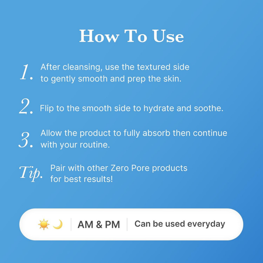 Zero Pore Toner Pad Mild